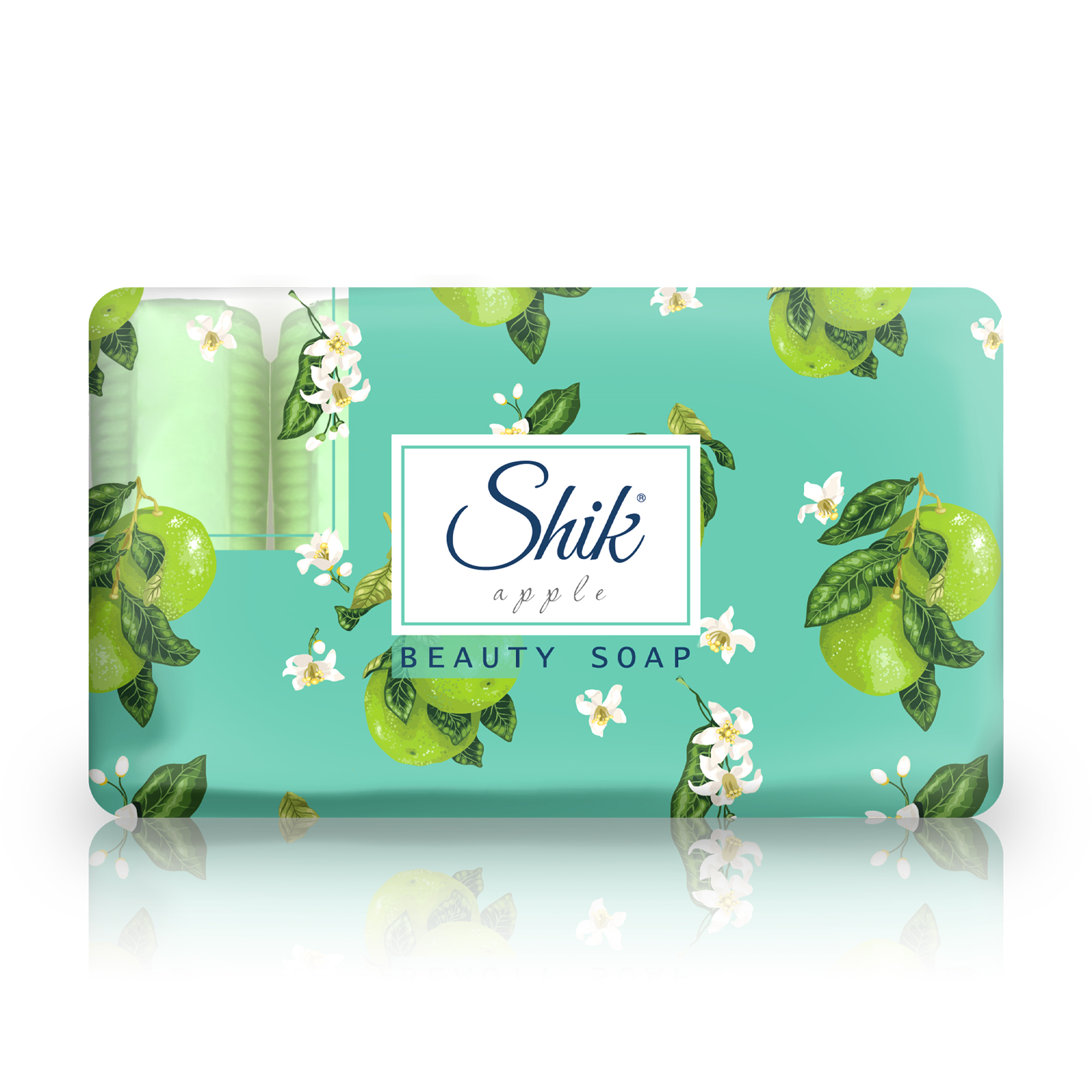 Мило тверде Shik Beauty Soap Яблуко, 5*70 г (екопак)